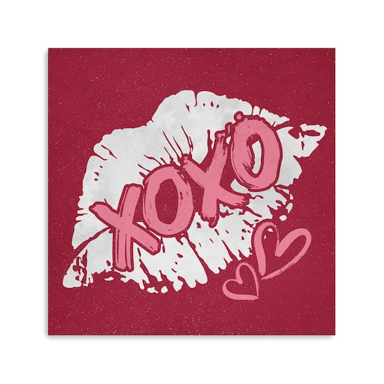 Kiss and Hugs I Canvas Giclée Art